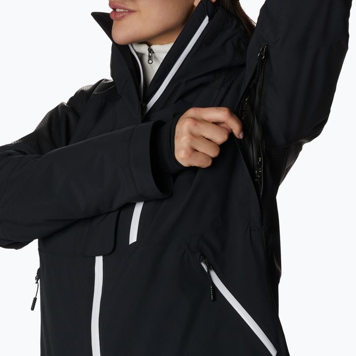Куртка лижна жіноча Columbia Snow Slab Blackdot black 10