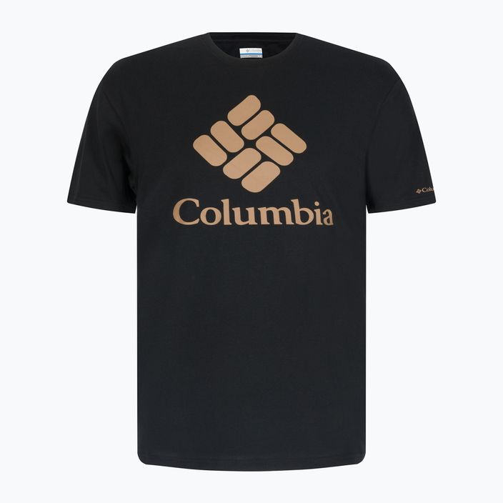 Футболка трекінгова чоловіча Columbia CSC Basic Logo black/csc stacked logo 6