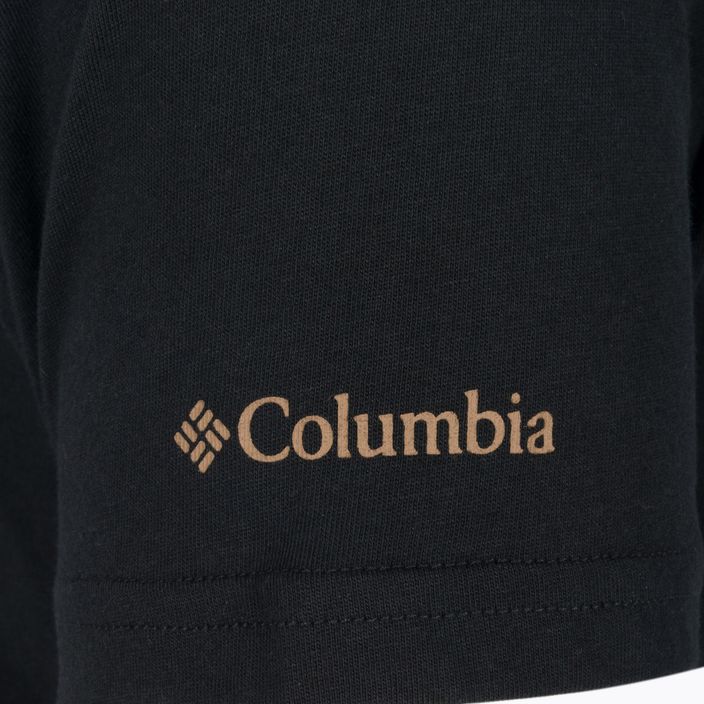 Футболка трекінгова чоловіча Columbia CSC Seasonal Logo black/centered gem 9