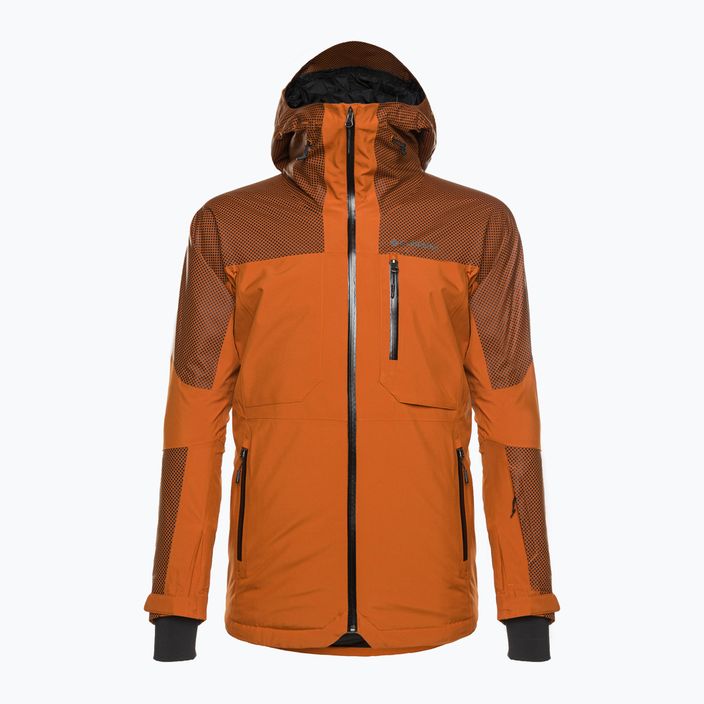 Куртка лижна чоловіча Columbia Snow Slab Black Dot warm copper/warm copper w bd