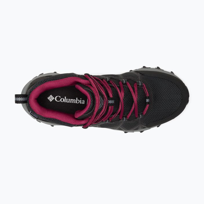 Взуття трекінгове жіноче Columbia Peakfreak II Mid Outdry black/ti grey steel 19
