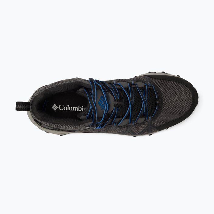 Взуття трекінгове чоловіче Columbia Peakfreak II Mid Outdry dark grey/black 15