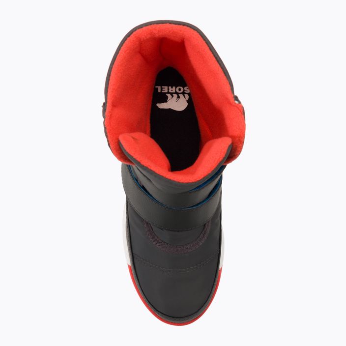 Взуття трекінгове жіноче Sorel Whitney II Strap Wp jet/poppy red 6