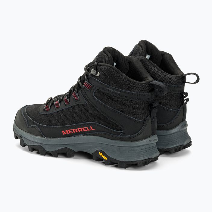 Чоловічі туристичні черевики Merrell Moab Speed Thermo Spike Mid WP чорні 3