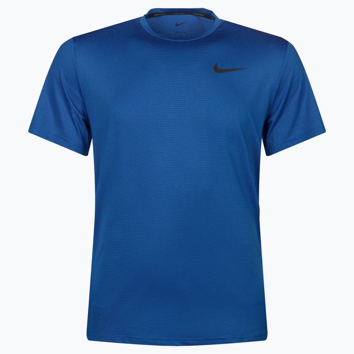 Футболка тренувальна чоловіча Nike Hyper Dry Top синя CZ1181-492