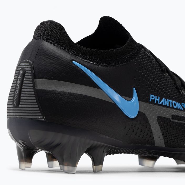 Футбольні бутси чоловічі Nike Phantom GT2 Elite FG чорні CZ9890-004 9