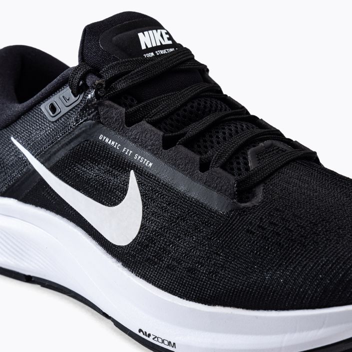 Кросівки для бігу жіночі Nike Air Zoom Structure 24 чорні DA8570-001 8