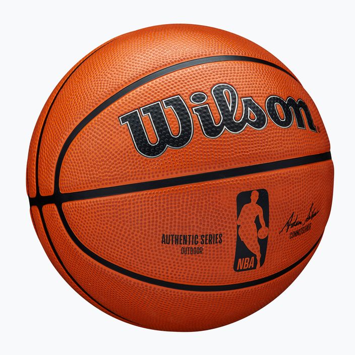 Баскетбольний м'яч Wilson NBA Authentic Series Outdoor WTB7300XB05 Розмір 5 2