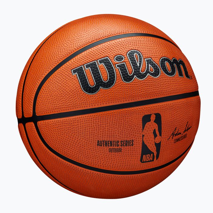 Баскетбольний м'яч Wilson NBA Authentic Series Outdoor WTB7300XB06 Розмір 6 2