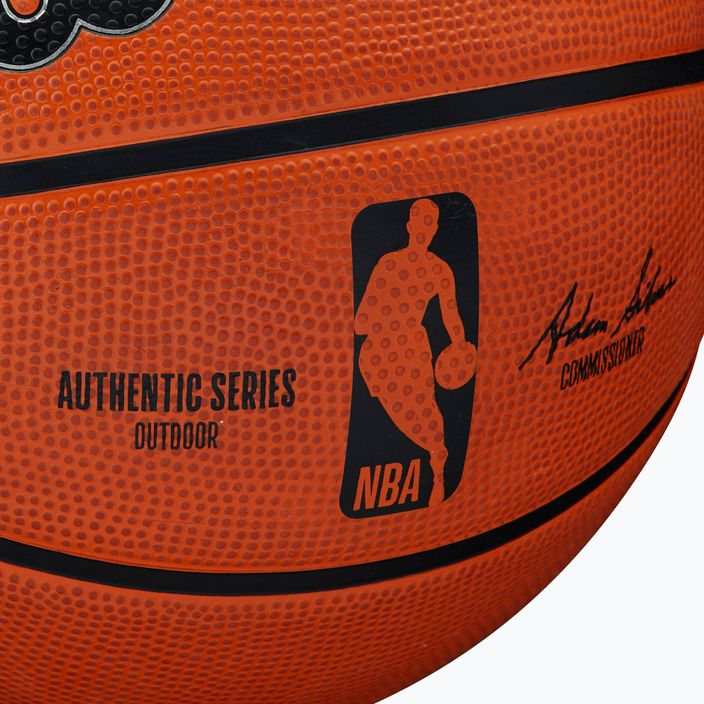 Баскетбольний м'яч Wilson NBA Authentic Series Outdoor WTB7300XB06 Розмір 6 9
