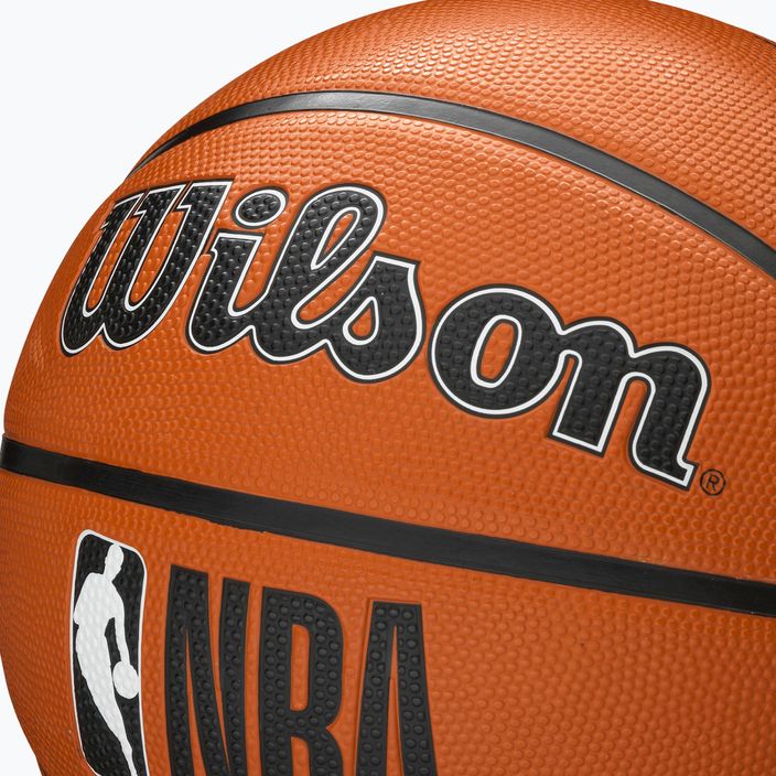 Баскетбольний м'яч Wilson NBA DRV Plus WTB9200XB07 Розмір 7 6