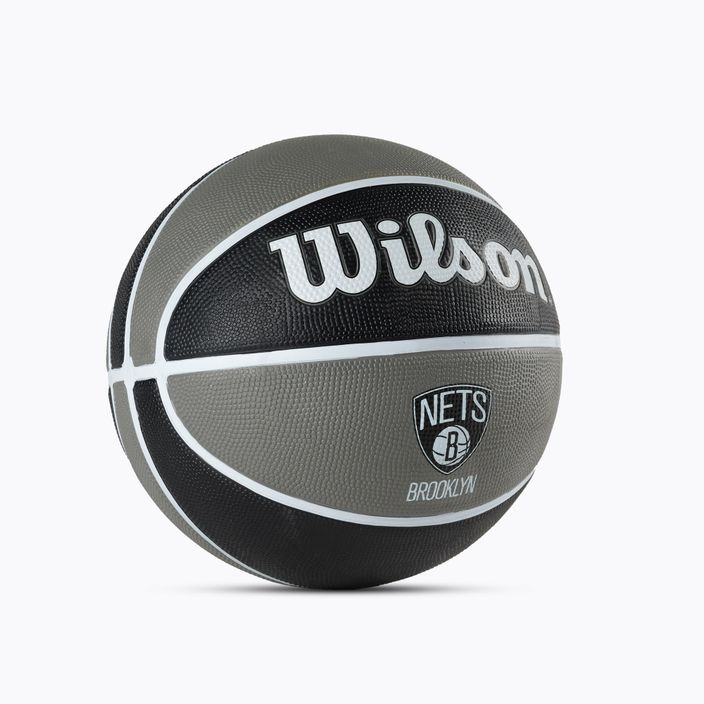 М'яч баскетбольний  Wilson NBA Team Tribute Brooklyn Nets WTB1300XBBRO розмір 7 2