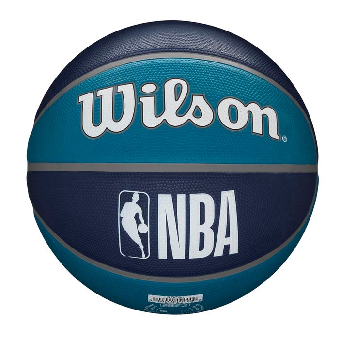 М'яч баскетбольний  Wilson NBA Team Tribute Charlotte Hornets WTB1300XBCHA розмір 7 4