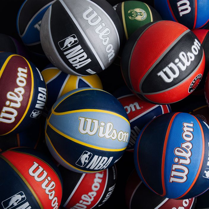 М'яч баскетбольний  Wilson NBA Team Tribute Charlotte Hornets WTB1300XBCHA розмір 7 5