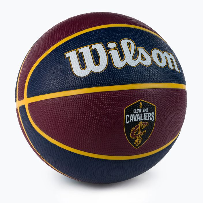 М'яч баскетбольний  Wilson NBA Team Tribute Cleveland Cavaliers WTB1300XBCLE розмір 7 2