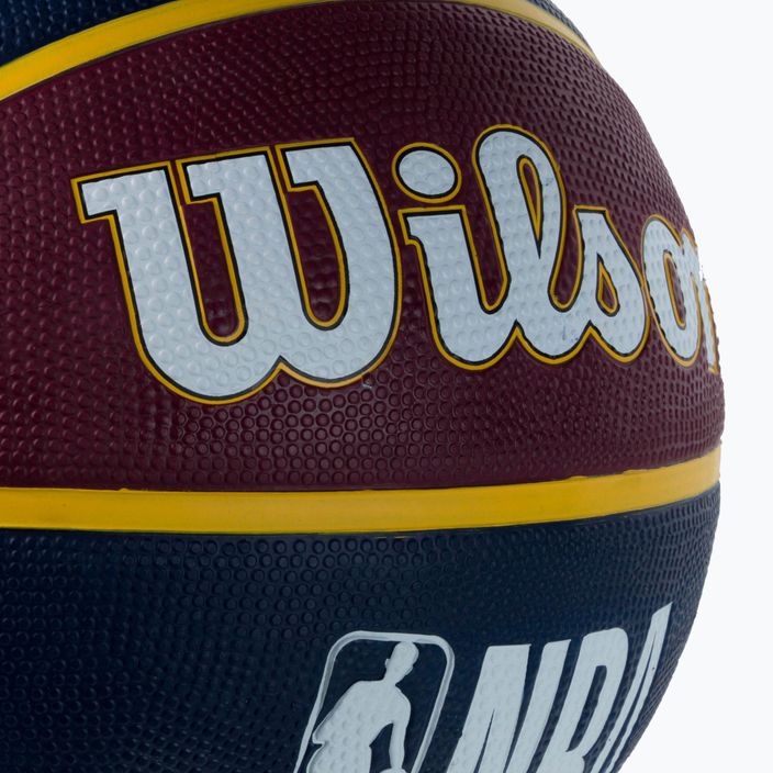 М'яч баскетбольний  Wilson NBA Team Tribute Cleveland Cavaliers WTB1300XBCLE розмір 7 3