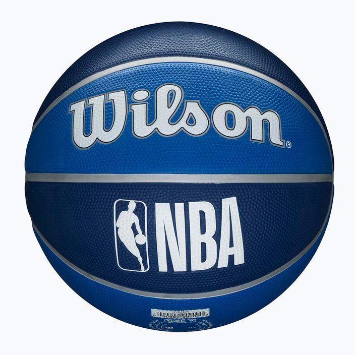 М'яч баскетбольний  Wilson NBA Team Tribute Dallas Mavericks WTB1300XBDAL розмір 7 3