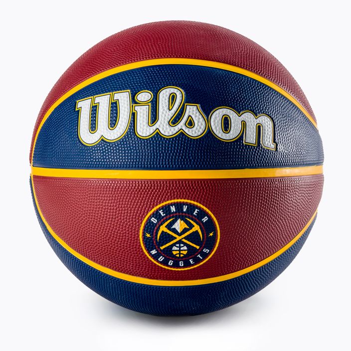 М'яч баскетбольний  Wilson NBA Team Tribute Denver Nuggets WTB1300XBDEN розмір 7