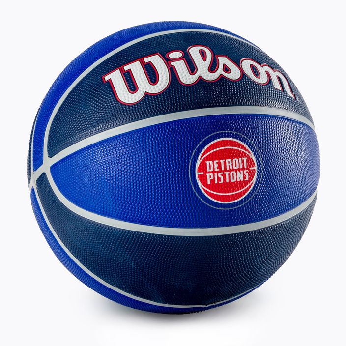 М'яч баскетбольний  Wilson NBA Team Tribute Detroit Pistons WTB1300XBDET розмір 7 2