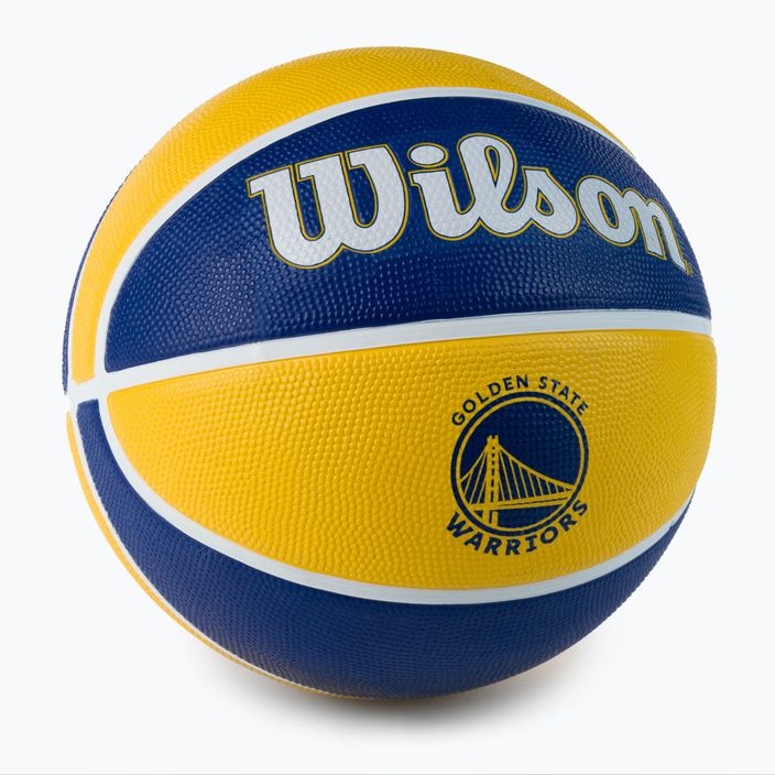 М'яч баскетбольний  Wilson NBA Team Tribute Golden State Warriors WTB1300XBGOL розмір 7 2