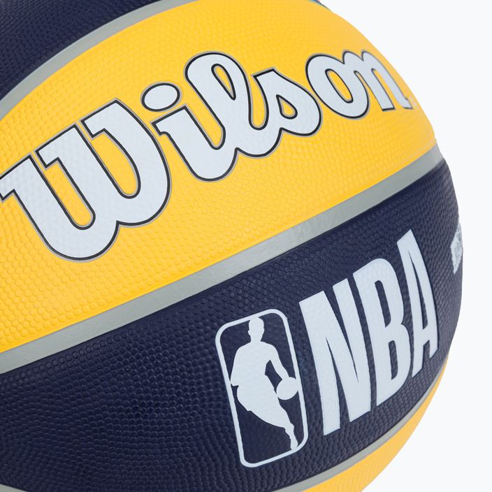 М'яч баскетбольний  Wilson NBA Team Tribute Indiana Pacers WTB1300XBIND розмір 7 3