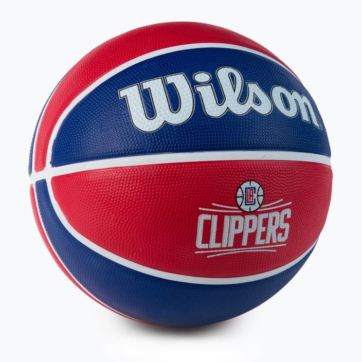 М'яч баскетбольний Wilson NBA Team Tribute Los Angeles Clippers WTB1300XBLAC розмір 7 2