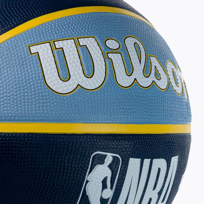 М'яч баскетбольний Wilson NBA Team Tribute Memphis Grizzlies WTB1300XBMEM розмір 7 3