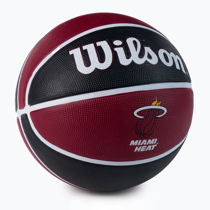 М'яч баскетбольний  Wilson NBA Team Tribute Miami Heat WTB1300XBMIA розмір 7 2