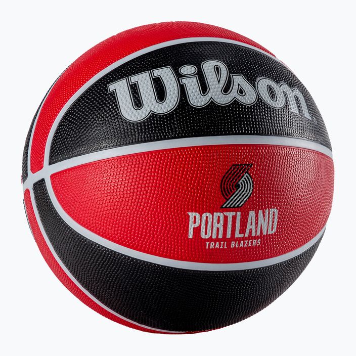 М'яч баскетбольний  Wilson NBA Team Tribute Portland Trail Blazers WTB1300XBPOR розмір 7 2
