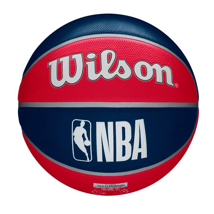 М'яч баскетбольний  Wilson NBA Team Tribute Washington Wizards WTB1300XBWAS розмір 7 3