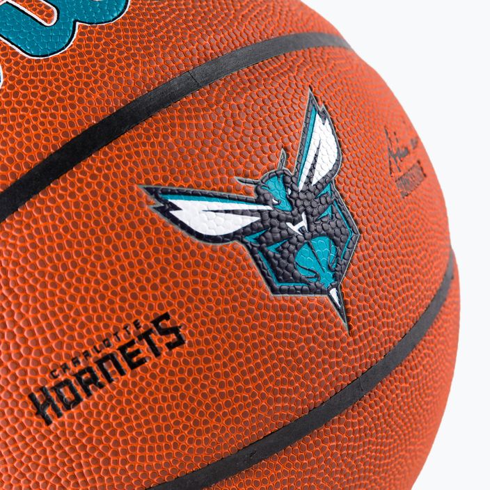 М'яч баскетбольний  Wilson NBA Team Alliance Charlotte Hornets WTB3100XBCHA розмір 7 3