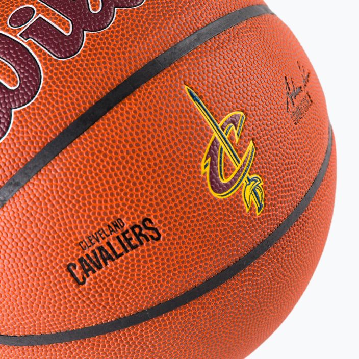 М'яч баскетбольний  Wilson NBA Team Alliance Cleveland Cavaliers WTB3100XBCLE розмір 7 3