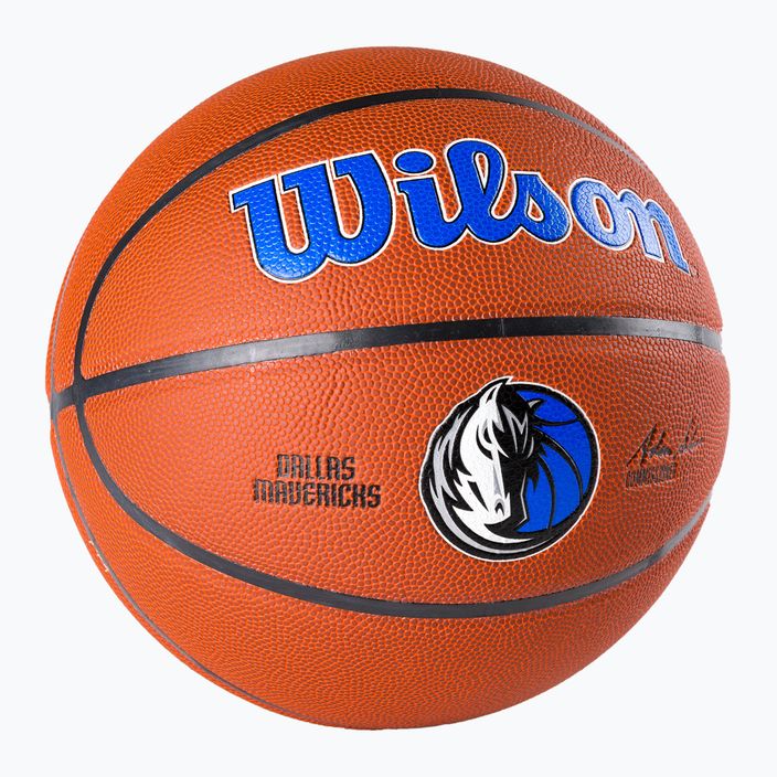 М'яч баскетбольний  Wilson NBA Team Alliance Dallas Mavericks WTB3100XBDAL розмір 7 2