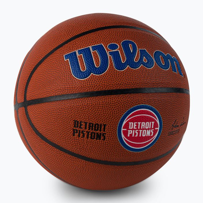 М'яч баскетбольний  Wilson NBA Team Alliance Detroit Pistons WTB3100XBDET розмір 7 2
