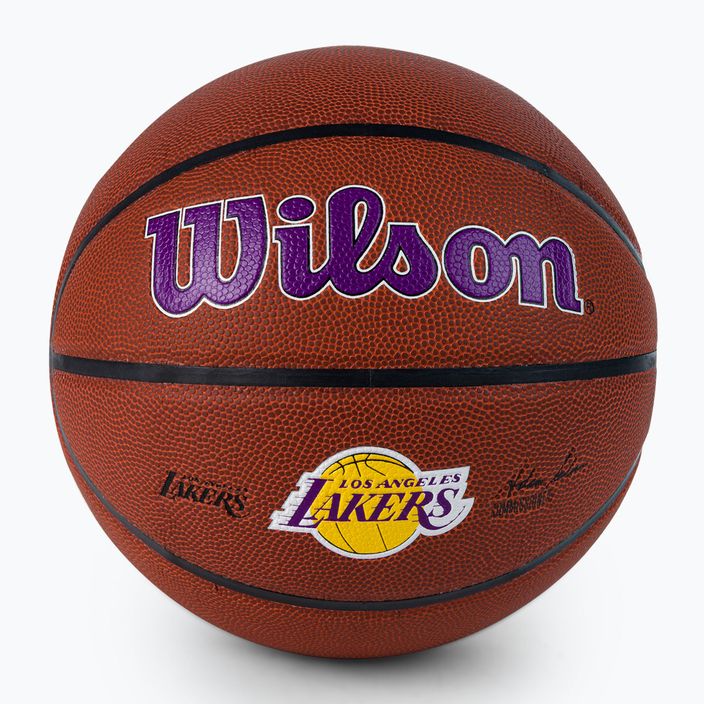М'яч баскетбольний  Wilson NBA Team Alliance Los Angeles Lakers WTB3100XBLAL розмір 7