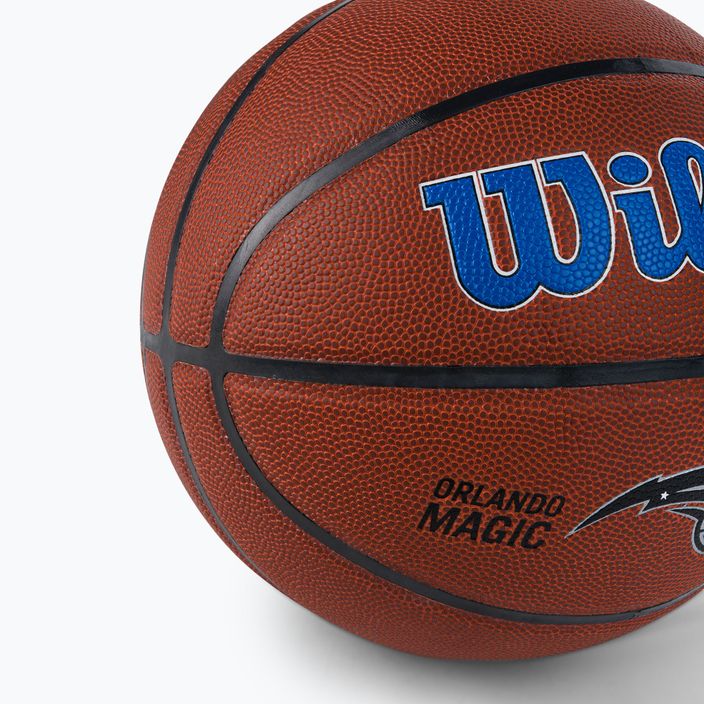 М'яч баскетбольний  Wilson NBA Team Alliance Orlando Magic WTB3100XBORL розмір 7 3