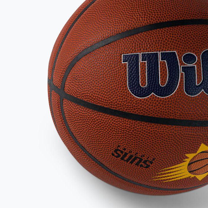М'яч баскетбольний  Wilson NBA Team Alliance Phoenix Suns WTB3100XBPHO розмір 7 3