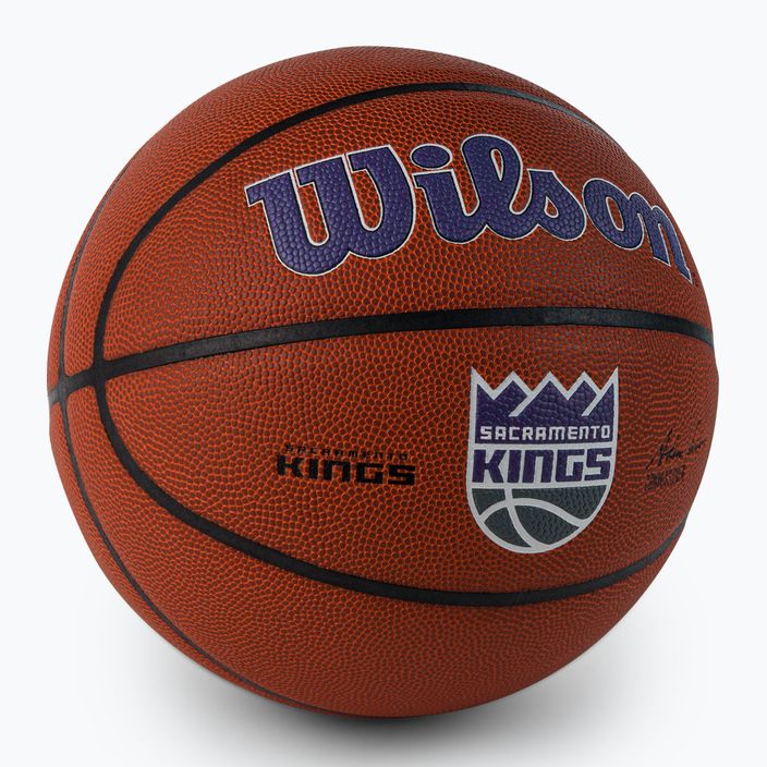 М'яч баскетбольний  Wilson NBA Team Alliance Sacramento Kings WTB3100XBSAC розмір 7 2