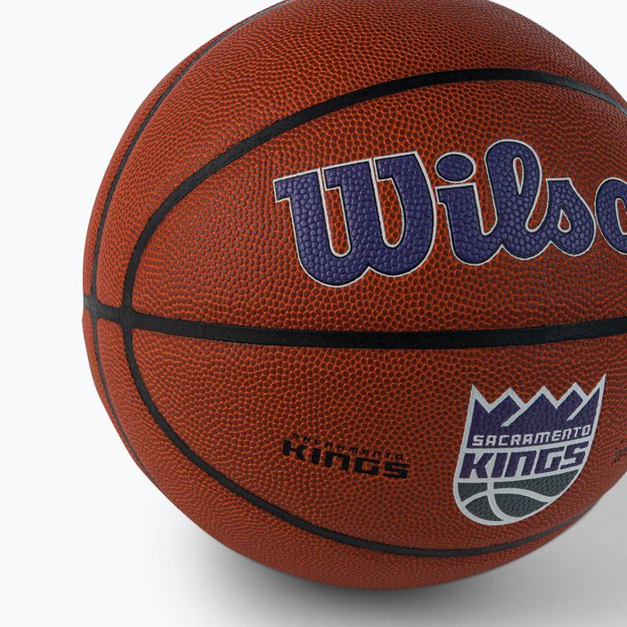 М'яч баскетбольний  Wilson NBA Team Alliance Sacramento Kings WTB3100XBSAC розмір 7 3