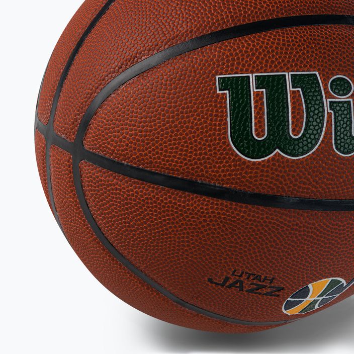 М'яч баскетбольний  Wilson NBA Team Alliance Utah Jazz WTB3100XBUTA розмір 7 3