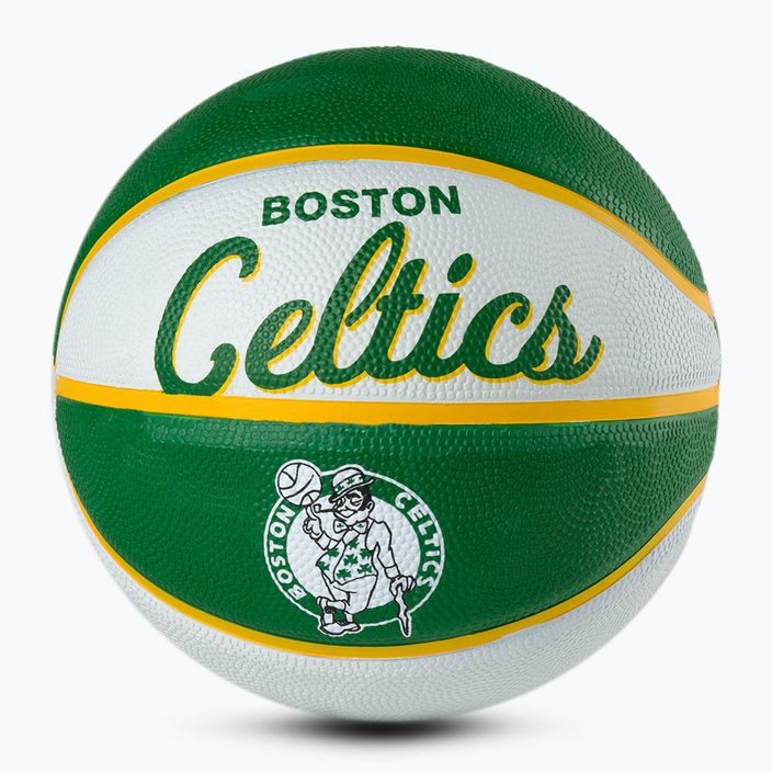 Міні м'яч баскетбольний  Wilson NBA Team Retro Mini Boston Celtics WTB3200XBBOS розмір 3