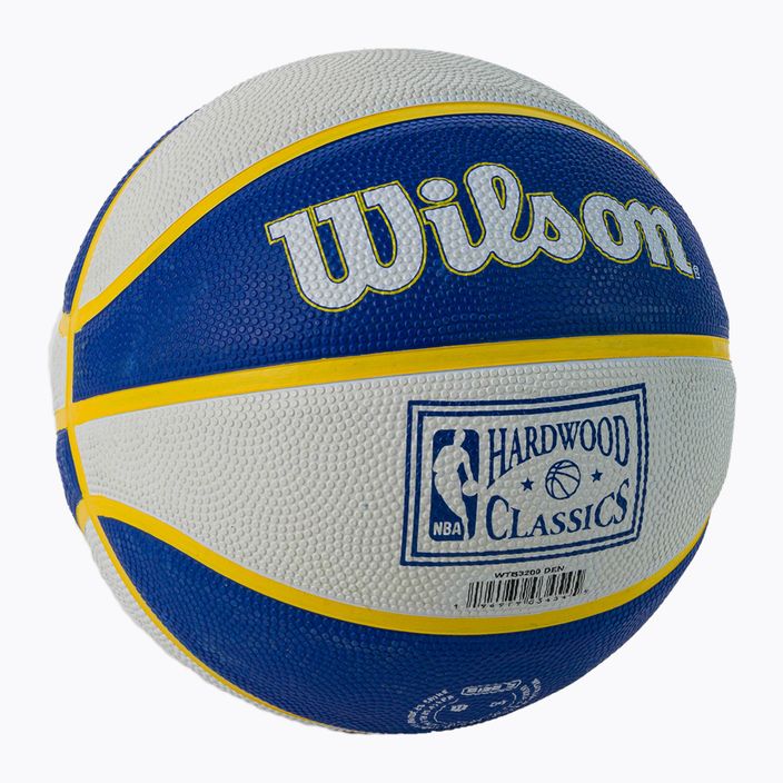 Міні м'яч баскетбольний  Wilson NBA Team Retro Mini Denver Nuggets WTB3200XBDEN розмір 3 2