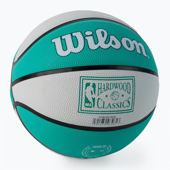 Міні м'яч баскетбольний  Wilson NBA Team Retro Mini Memphis Grizzlies WTB3200XBMEM розмір 3 2