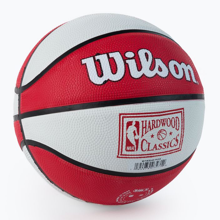 Міні м'яч баскетбольний  Wilson NBA Team Retro Mini Portland Trail Blazers WTB3200XBPOR розмір 3 2