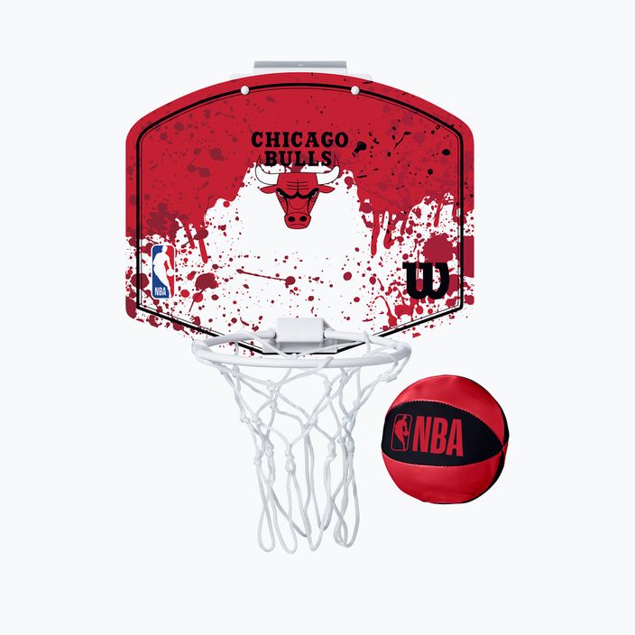 Набір для міні-баскетболу Wilson NBA Chicago Bulls Mini Hoop red/chicago bulls 3