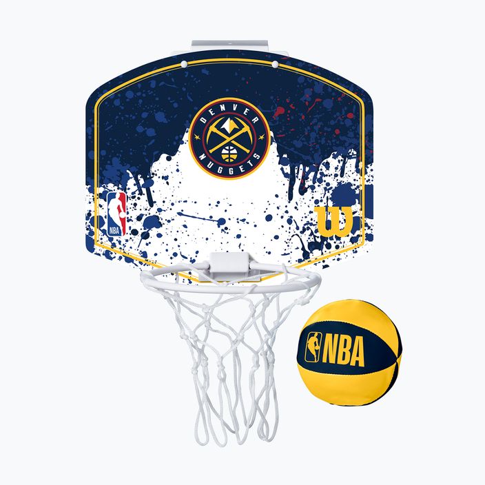 Набір для міні-баскетболу Wilson NBA Team Mini Hoop Denver Nuggets
