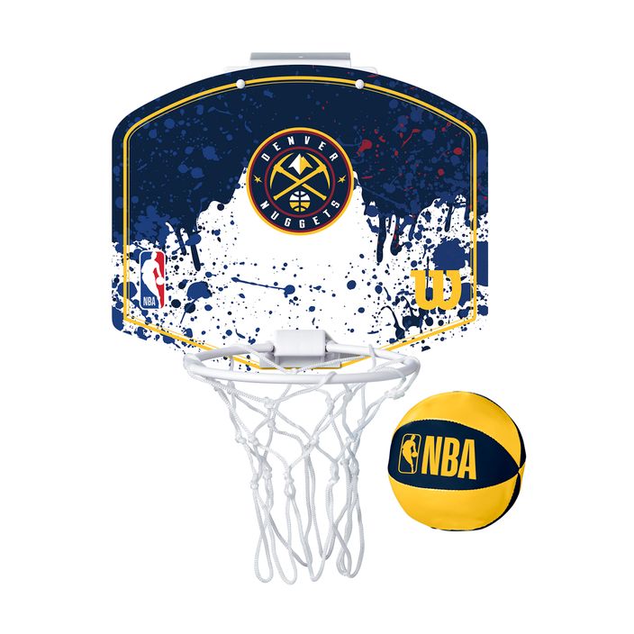 Набір для міні-баскетболу Wilson NBA Team Mini Hoop Denver Nuggets 2