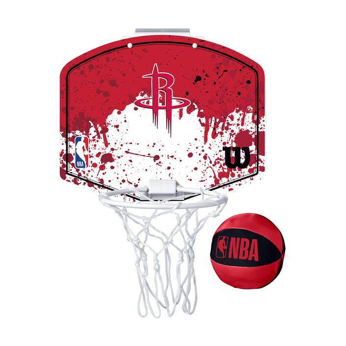 Набір для міні-баскетболу Wilson NBA Team Mini Hoop Houston Rockets 2