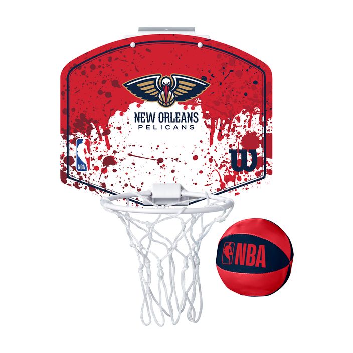 Набір для міні-баскетболу Wilson NBA Team Mini Hoop New Orleans Pelicans 2