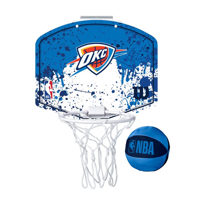 Набір для міні-баскетболу Wilson NBA Team Mini Hoop Oklahoma City Thunder 2